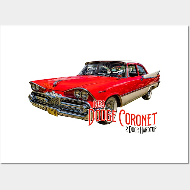 1959 Dodge Coronet 2 Door Hardtop Wall Art by Gestalt Imagery